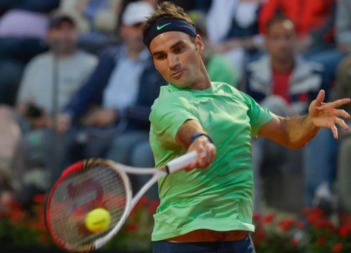 Tennis/ Atp Roma: Federer troppo forte, Starace fuori