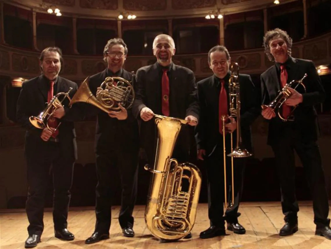 Parma Brass Quintet per le arie di Verdi<br/>La musica resiste nella pieve di Montechiaro