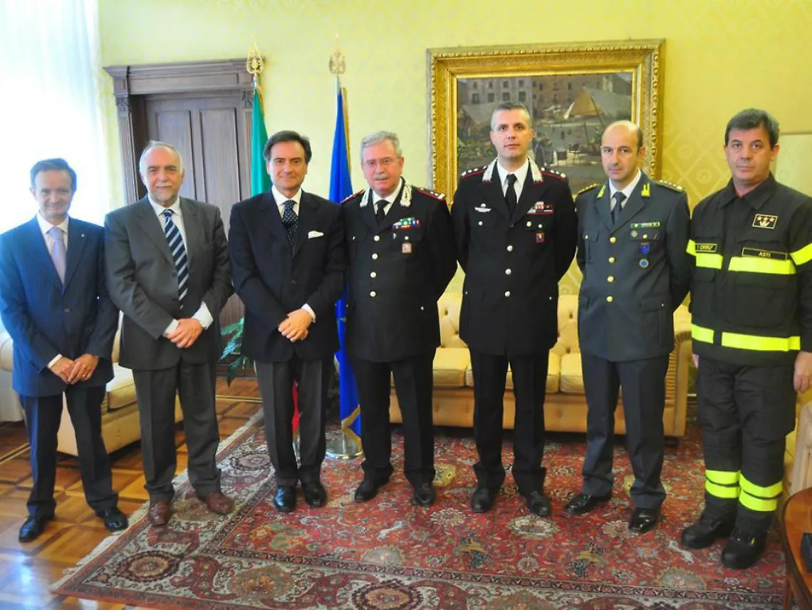 Visita di commiato in citt&agrave; per il generale di divisione Pasquale Lavacca