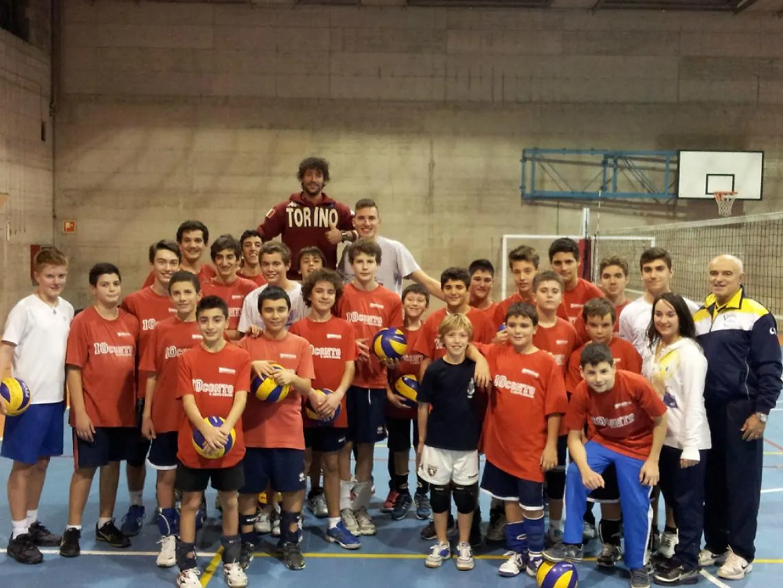 Hasta, Matteo Piano in visita alla Brofferio. Volley Doc contro Easy Volley Desio