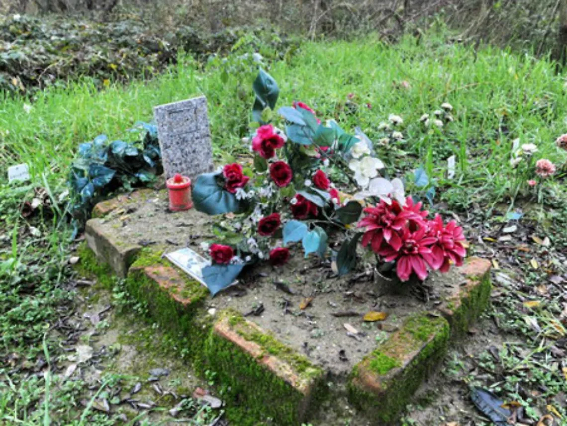 Lungo Borbore, salta fuori un cimitero per animali