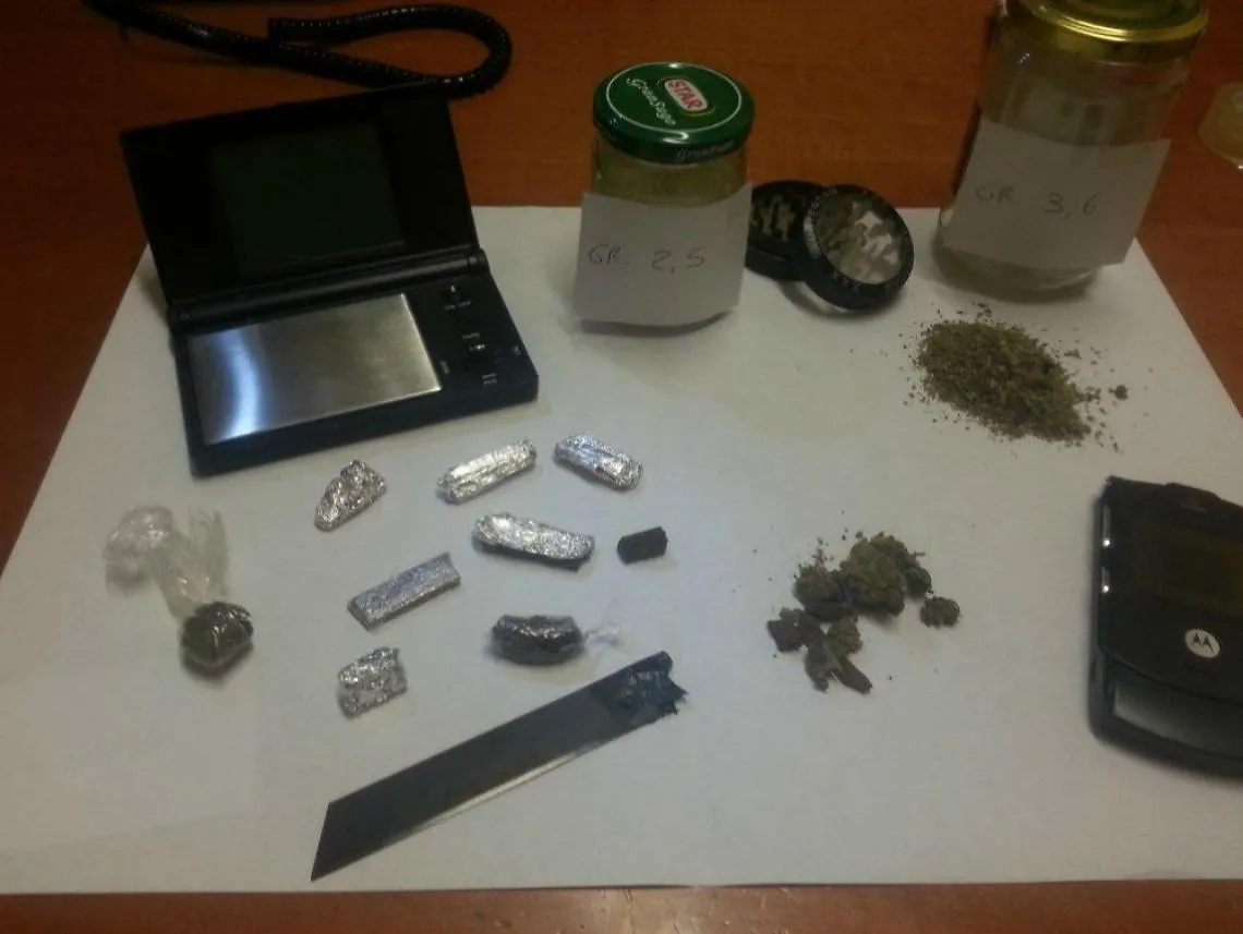 Detenzione illecita di stupefacenti<br/>Manette per due ventenni