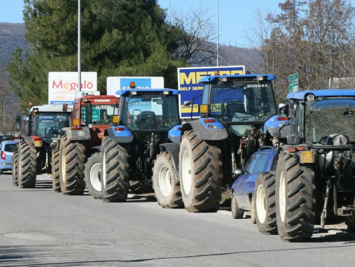 Si prepara la protesta dei trattori