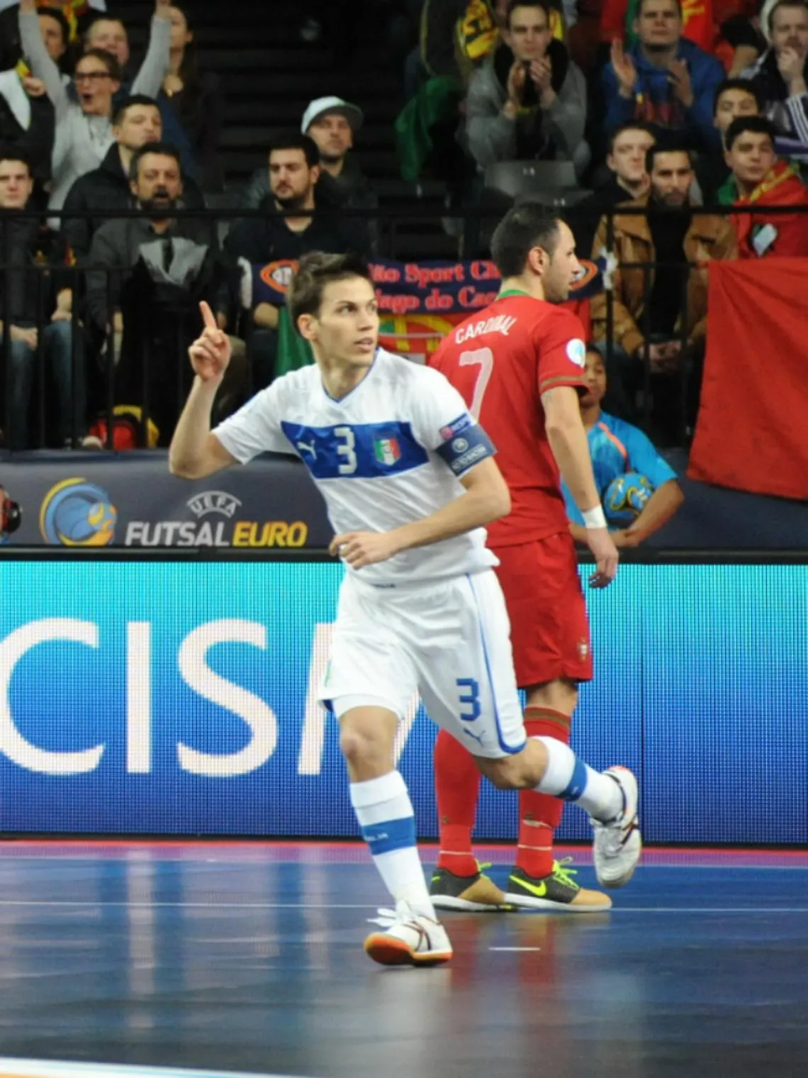 Lima, Fortino e Vampeta: l'Asti del futsal<br/>manda l'Italia in finale agli Europei