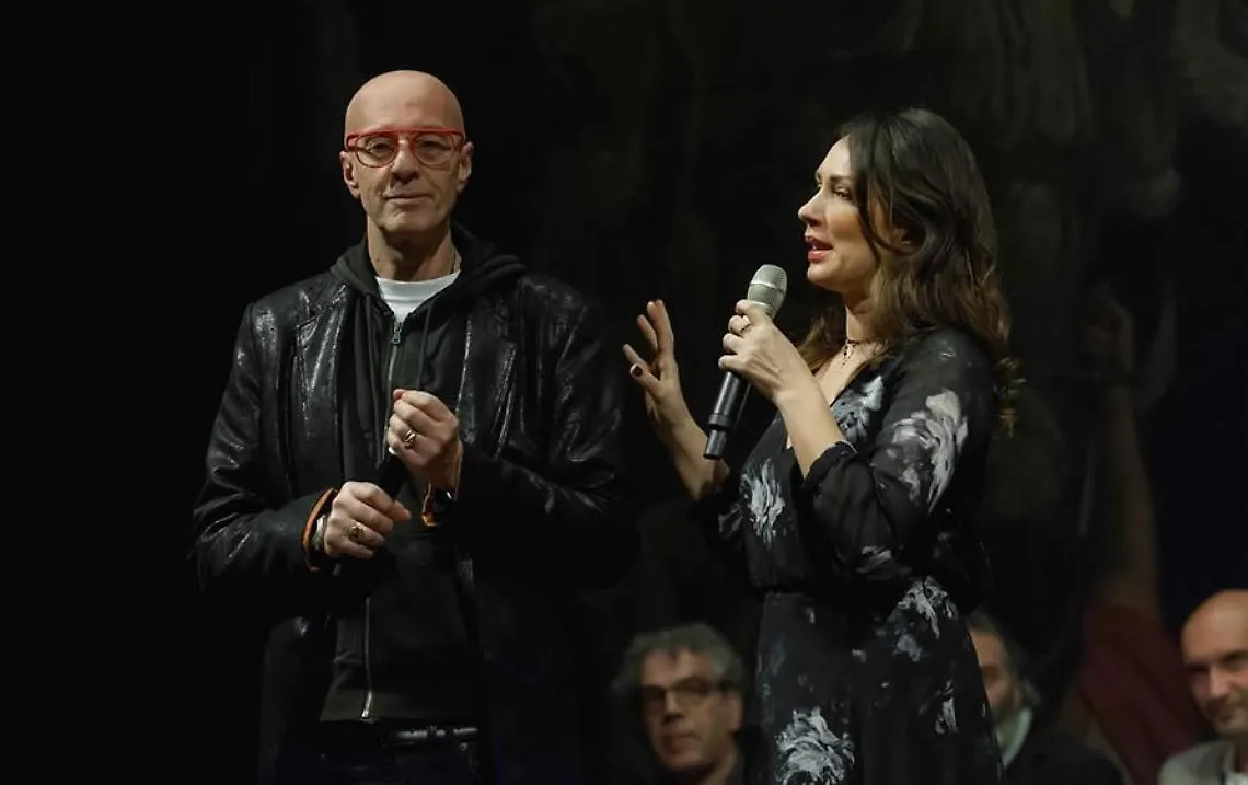 Massimo Cotto e Chiara Buratti