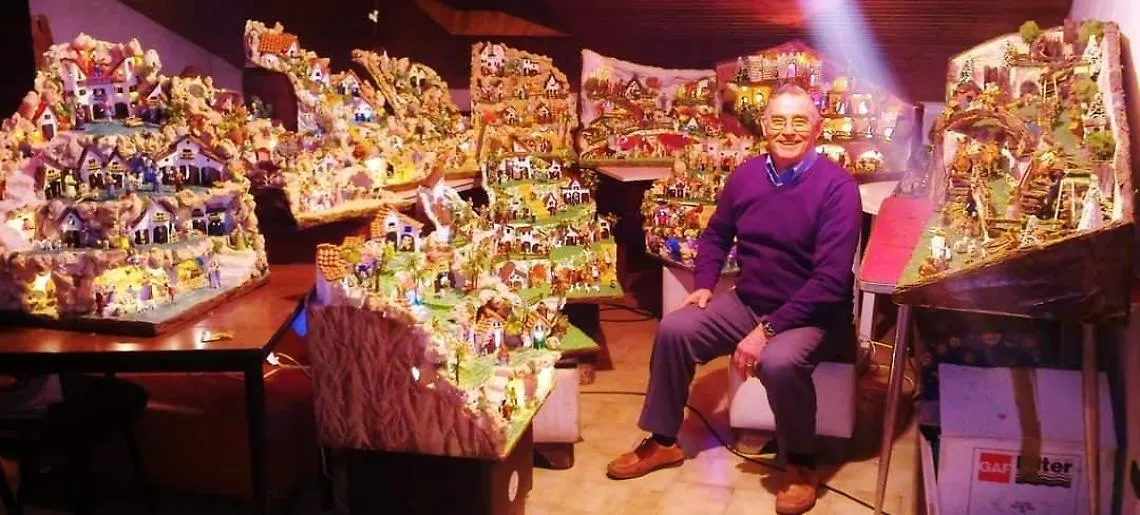 Valfenera, lutto per la morte di Giuseppe Moro, artista dei presepi