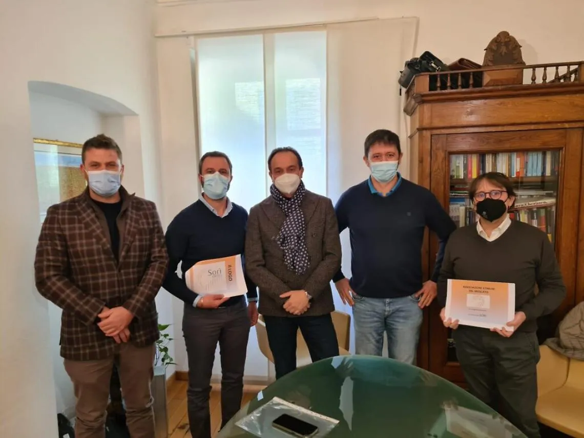 L'associazione Comuni Moscato accolta da Cirio