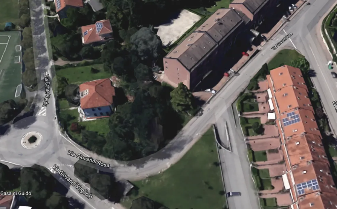 nuovo dosso in via Rosa