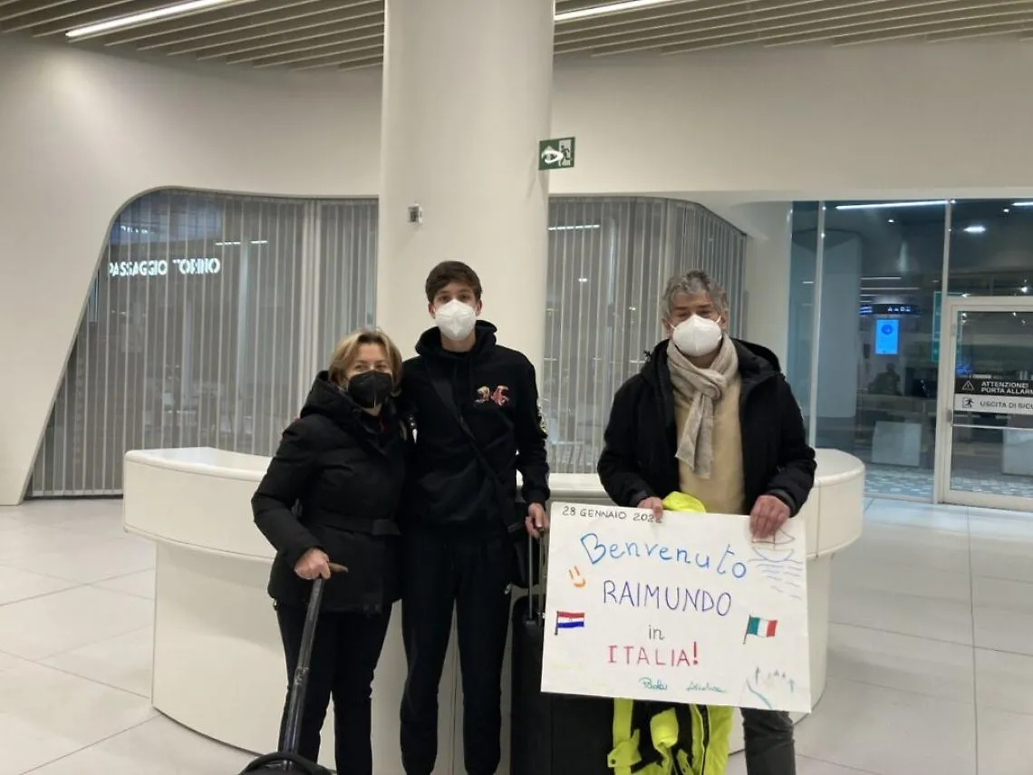 Intercultura arrivo di Raimundo