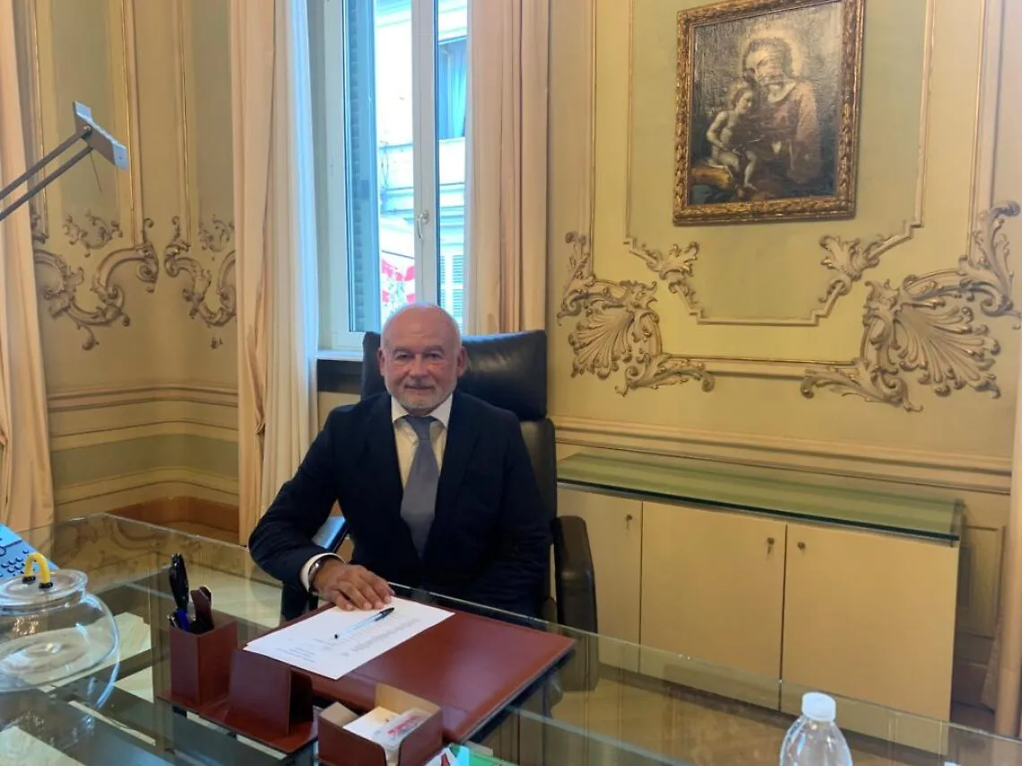 Il presidente della Fondazione Cassa di Risparmio di AstiLivio Negro