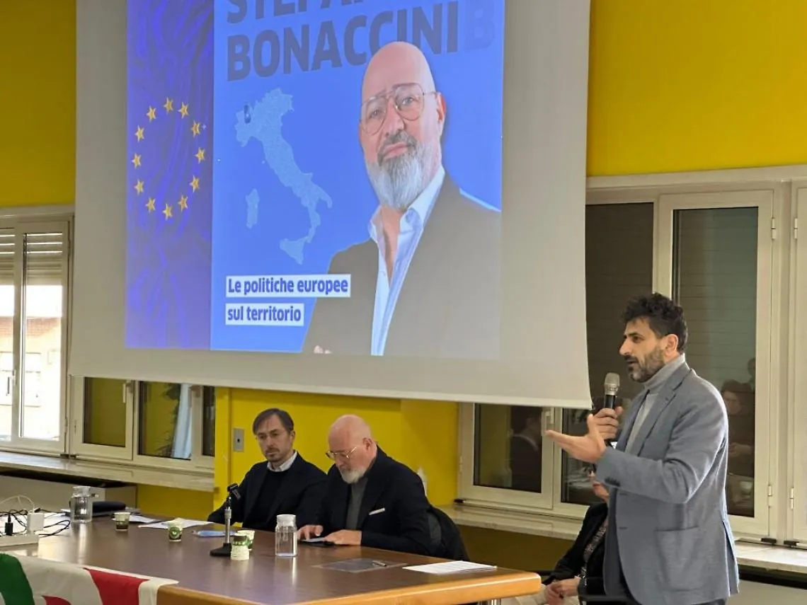 Bonaccini con Domenico Rossi