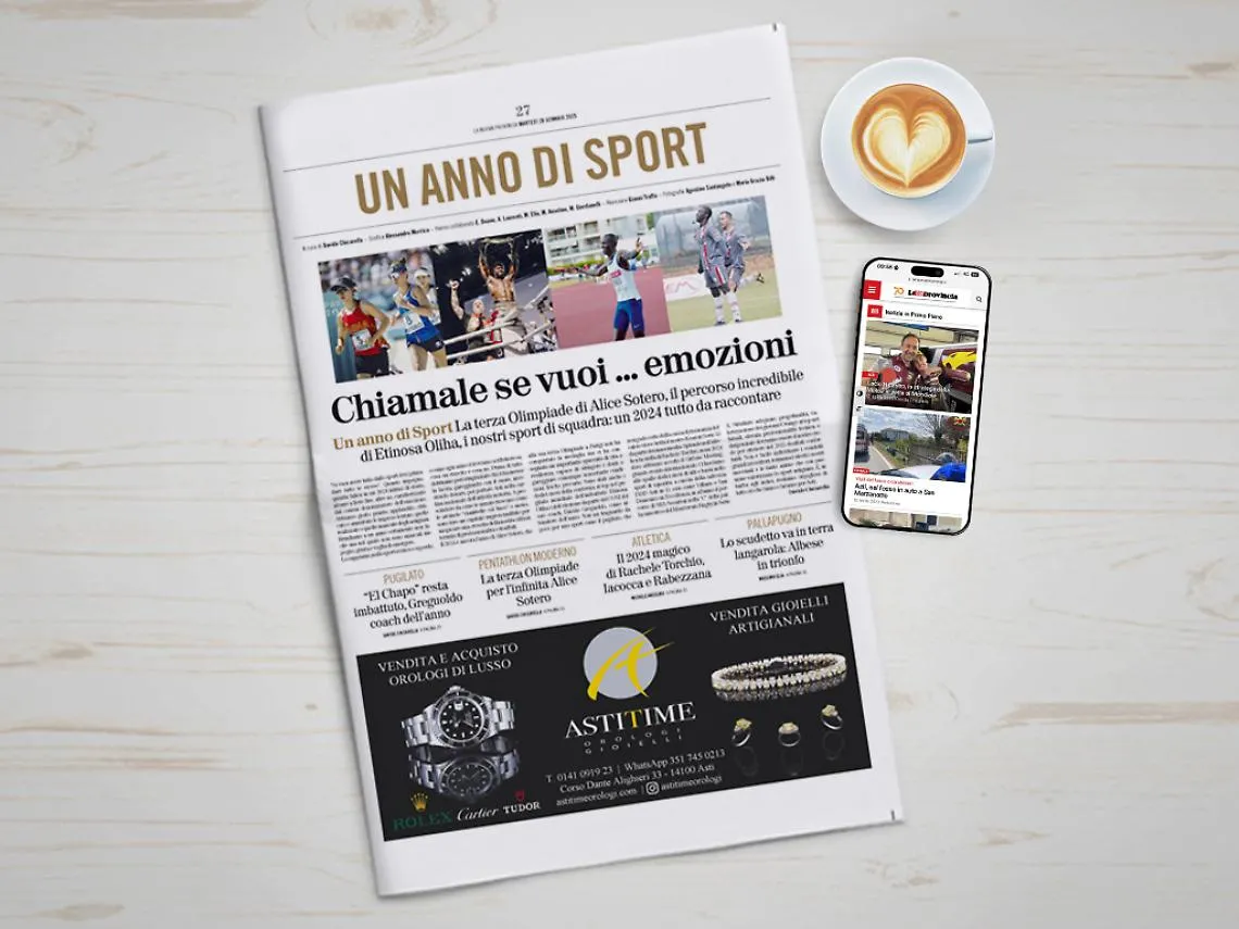 MockupUn anno di sport