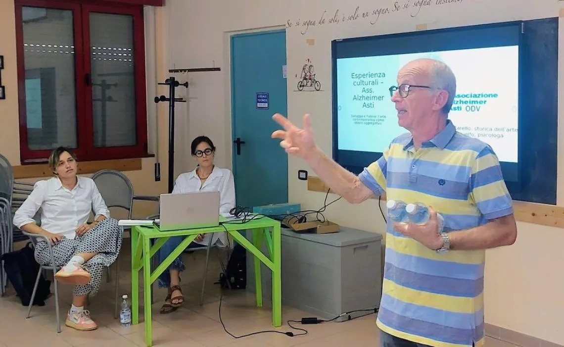 Associazione Alzheimer progetto arte