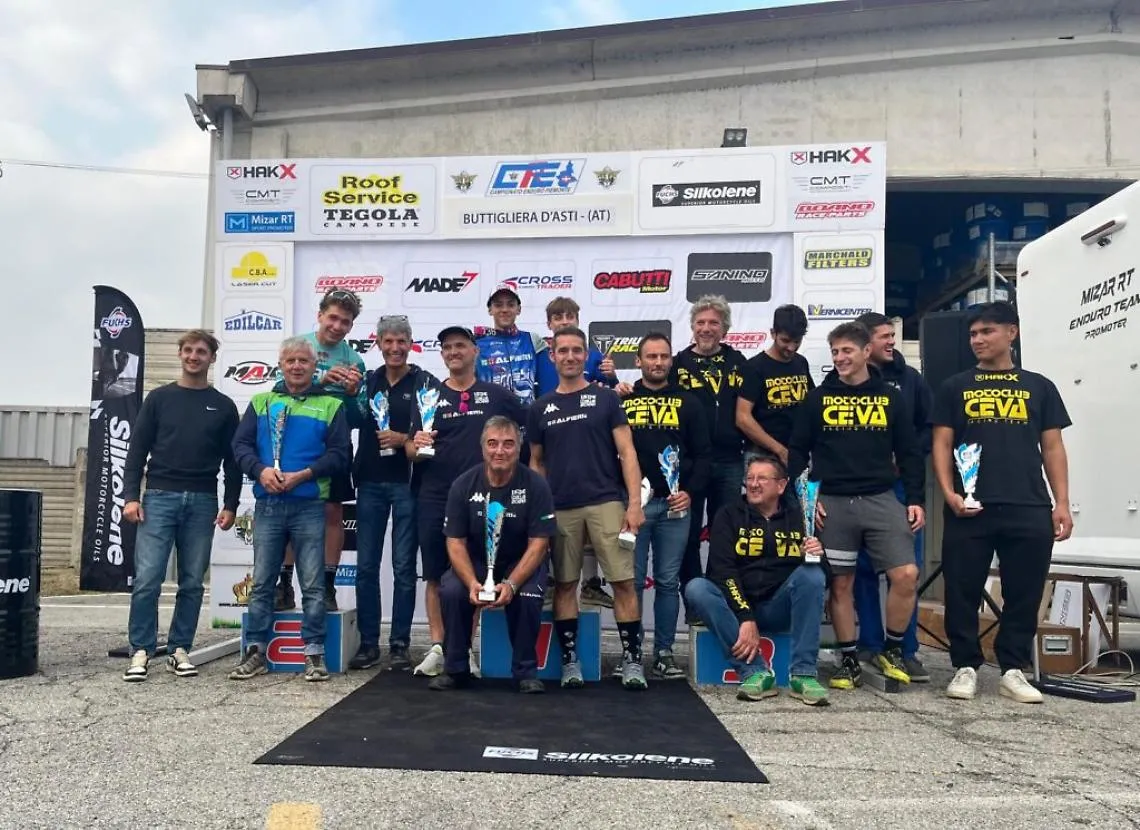 Podio gara squadra