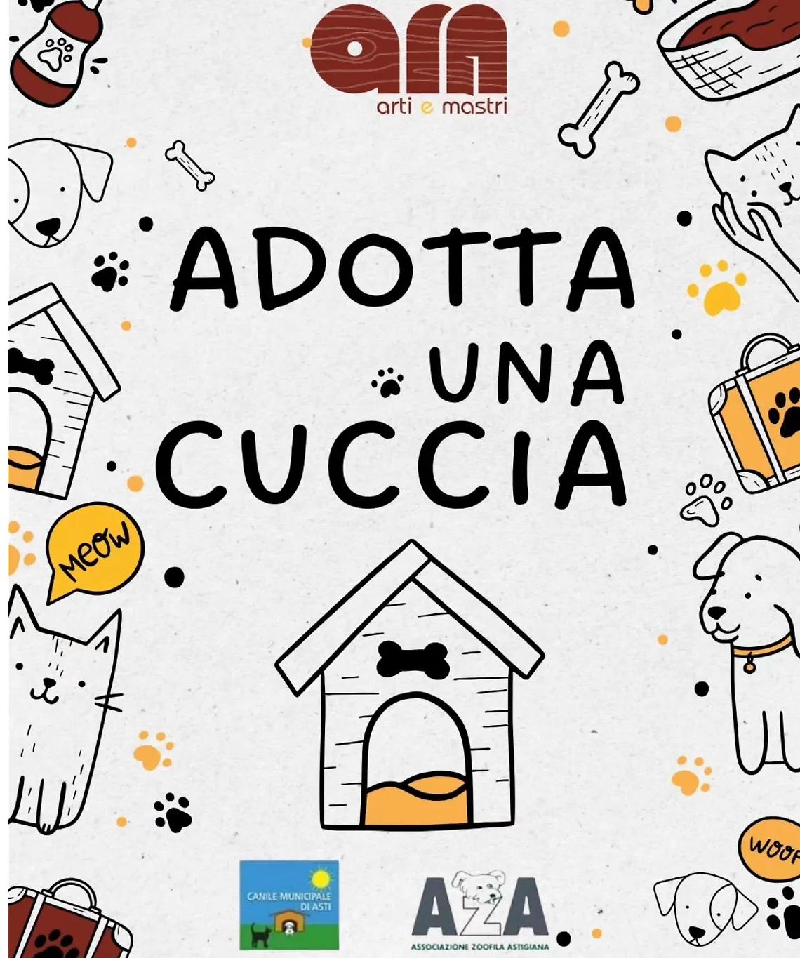 &ldquo;Adotta una cuccia&rdquo;: a Montegrosso un gesto per migliorare la qualit&agrave; di vita dei cani in attesa di una famiglia