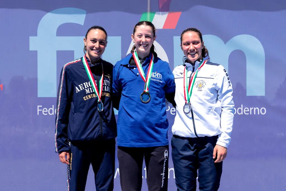 Il podio della kermesse 
