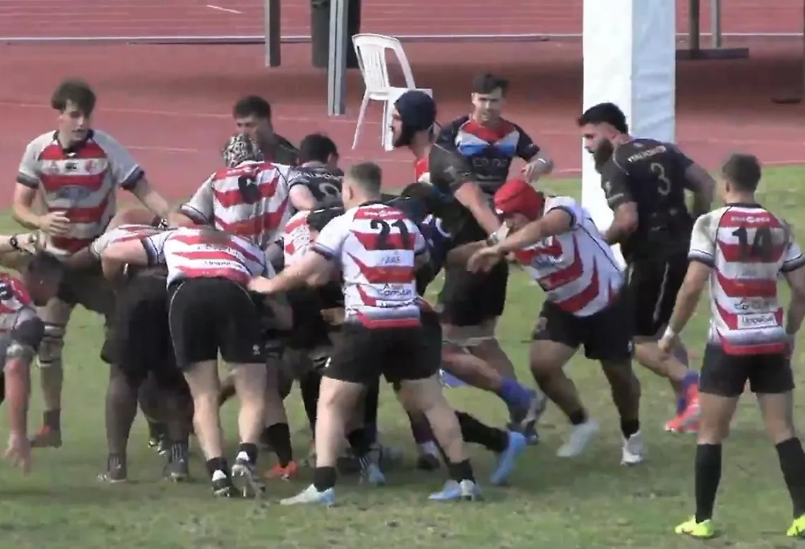 Una fase della partita