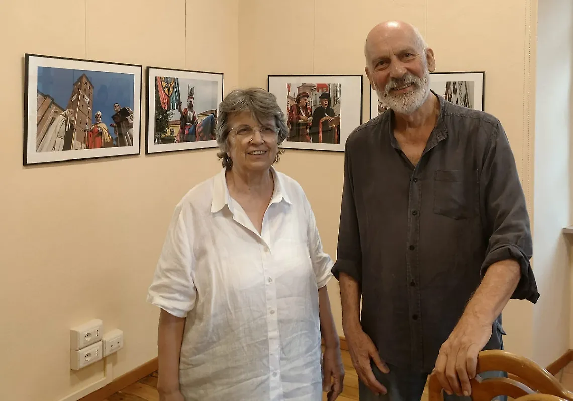 Inaugurata la mostra fotografica che vede protagonisti "I bambini del Palio"