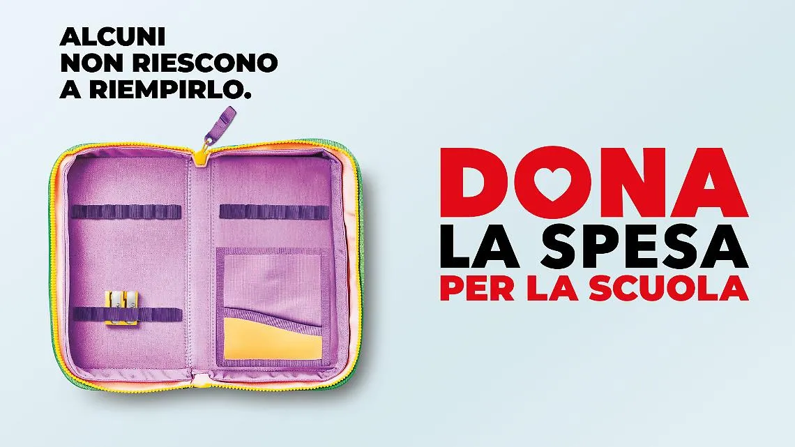 Alla Coop di Asti e in Piemonte torna il DonaSpesa per la scuola