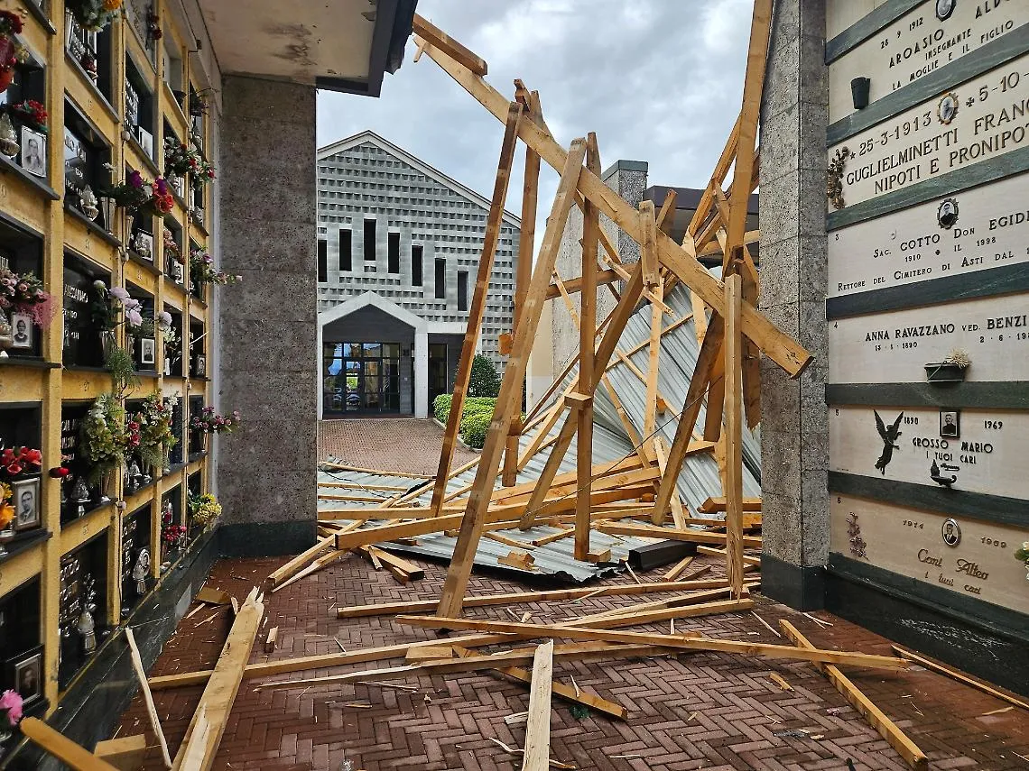 Al cimitero di viale Don Bianco al via i lavori dopo i danni provocati dal maltempo