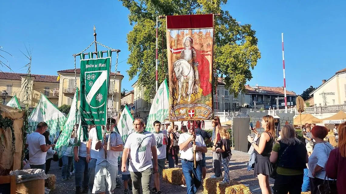 San Martino San Rocco porta il Drappo  per il Giro della Vittoria