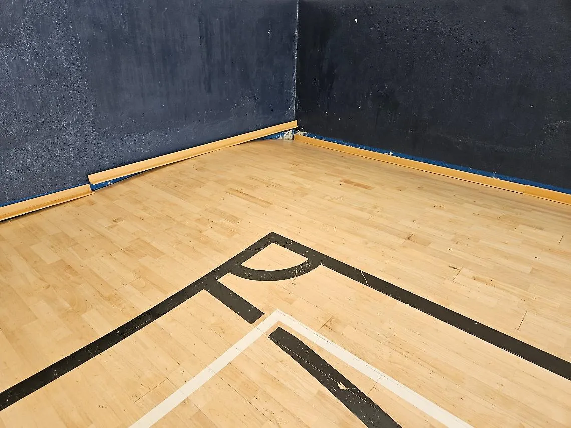 Il parquet del Palazzetto dello Sport