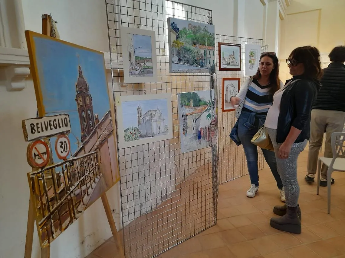 Nell'ex chiesa di San Giorgio di Belveglio la mostra d'arte "I venti del magico bosco"