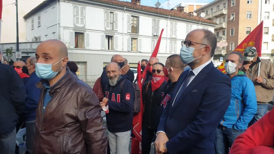 Sit in davanti alla CGIL1