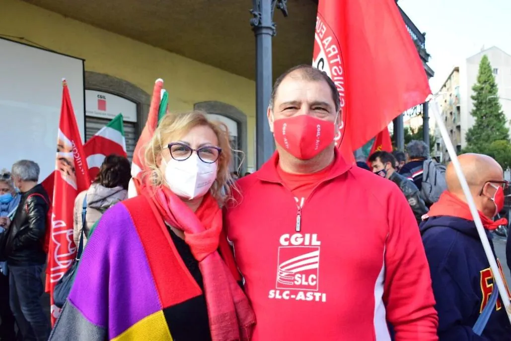 Sit in davanti alla CGIL3