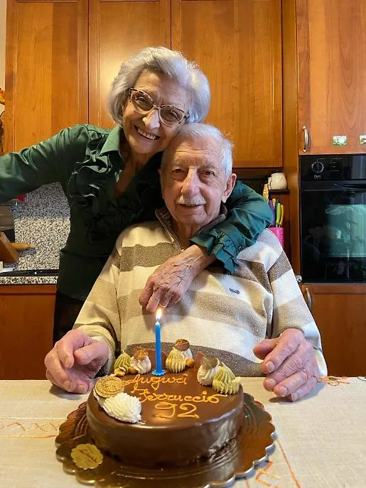 sarasino con moglie