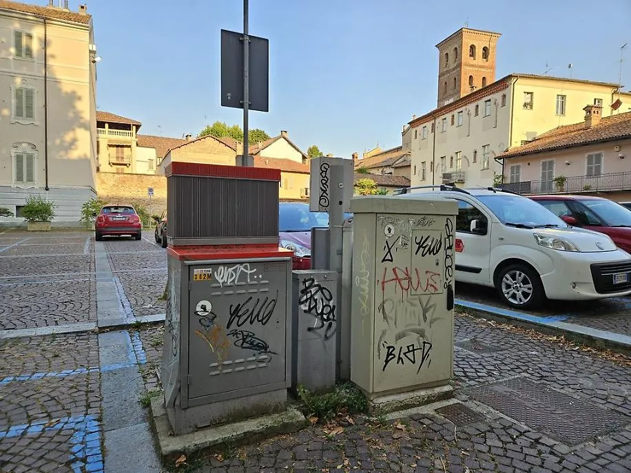 Piazza Castigliano Asti degrado risultato