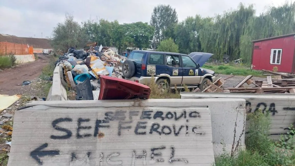 Smantellamento del campo rom di Asti