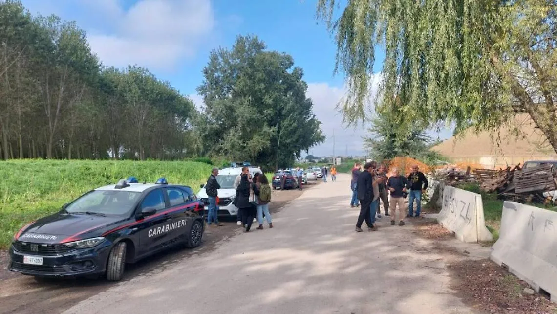 Smantellamento del campo rom di Asti