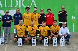 Pallapugno: lo scudetto 2019 &egrave; dell'Araldica Castagnole Lanze