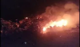 Asti, di nuovo un rogo in via Guerra