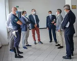 Asti, visita del nuovo Questore Salvo al comando della polizia municipale