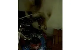 Incendio in un sottoscala  del carcere
