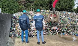 Controlli al cantiere dell'Ecocentro: tutto regolare