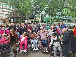 Al Luna Park di Asti sorrisi e giostre per i ragazzi con disabilit&agrave;