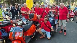Il Vespa Club Alfieri protagonista al raduno mondiale degli 80 anni della Vespa