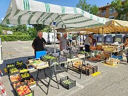 Ad Asti il nuovo mercato dei produttori "sfida" il caldo e debutta in piazza Nenni [FOTO e VIDEO]