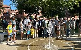 Inaugurata la rinnovata area verde di via Aldo Moro, un nuovo spazio pubblico tra natura, inclusione e didattica