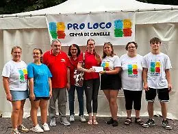 A Canelli la Pro Loco devolve gli introiti della Star Canelli a Protezione Civile e a Fidas