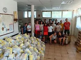 I giovani al ritorno  dal campo a Roma: &laquo;&Egrave; stato bello aiutare con il cuore&raquo; [FOTO]