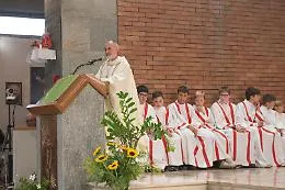 N. S. di Lourdes, accolto il nuovo parroco don Luca Solaro [FOTO]