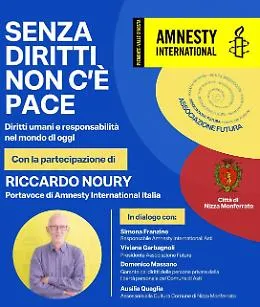 Diritti umani nel mondo che cambia: il tour di Amnesty International parte da Nizza Monferrato