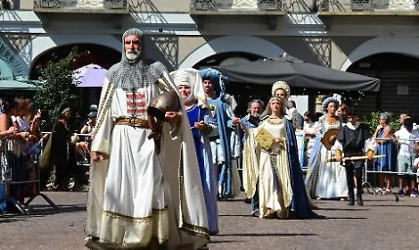 Il corteo storico del Palio di Asti