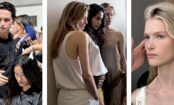 Hairdressing alla Milano Fashion Week: Luca Zuppa nel backstage di Alberta Ferretti