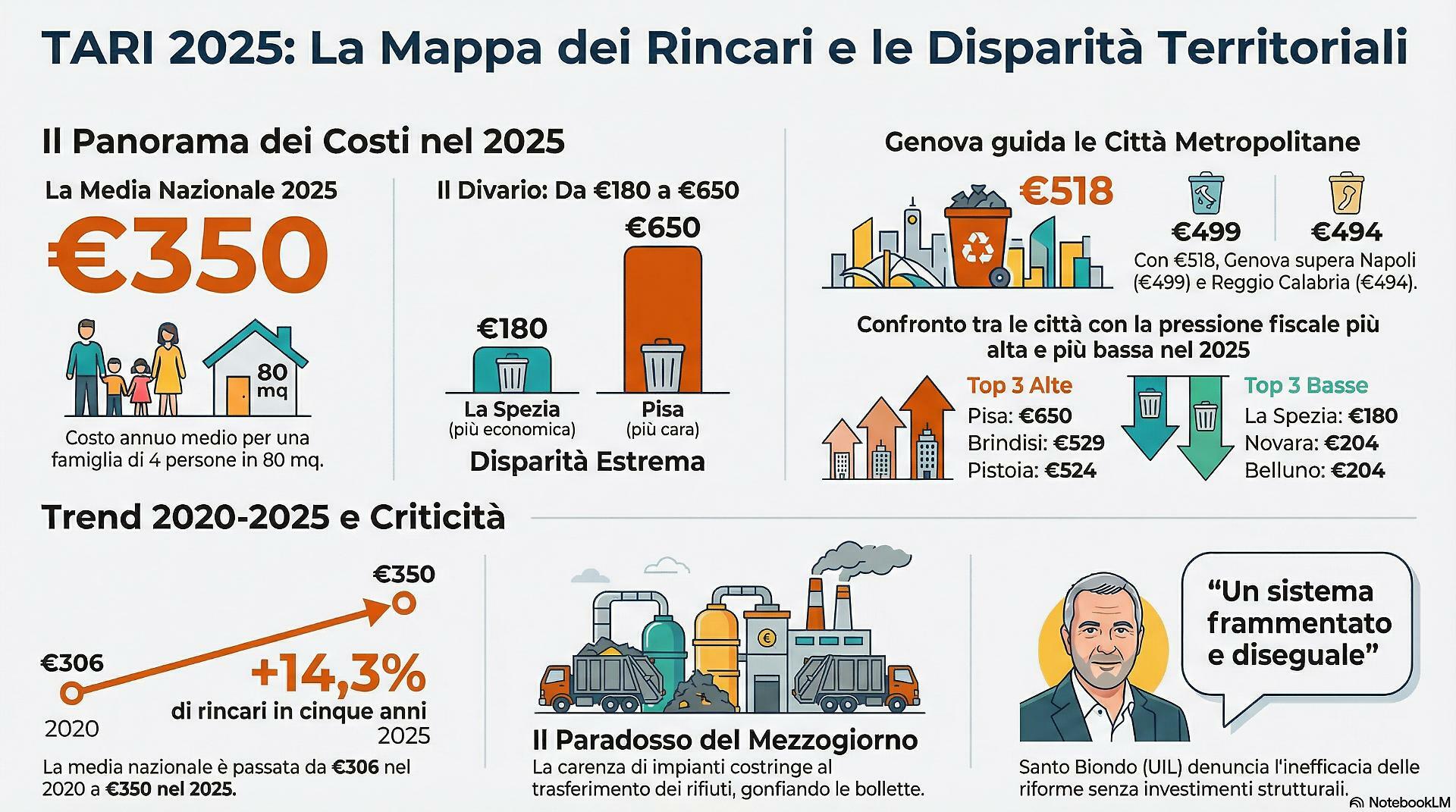 infografica TARI 2025